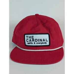 The Cardinal Spirits And Everybody Rope Hat Red Strapback Imperial Streetwear Ca